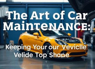The Art of Car Maintenance: Keeping Your Vehicle in Peak Condition The Art of Car Maintenance: Keeping Your Vehicle in Top Shape