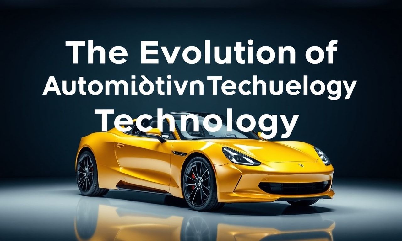 The Evolution of Automotive Technology: A Journey Through Time