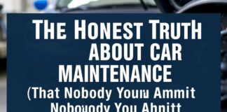 The Honest Truth About Car Maintenance (That Nobody Wants to Admit) The Honest Truth About Car Maintenance (That Nobody Wants to Admit)